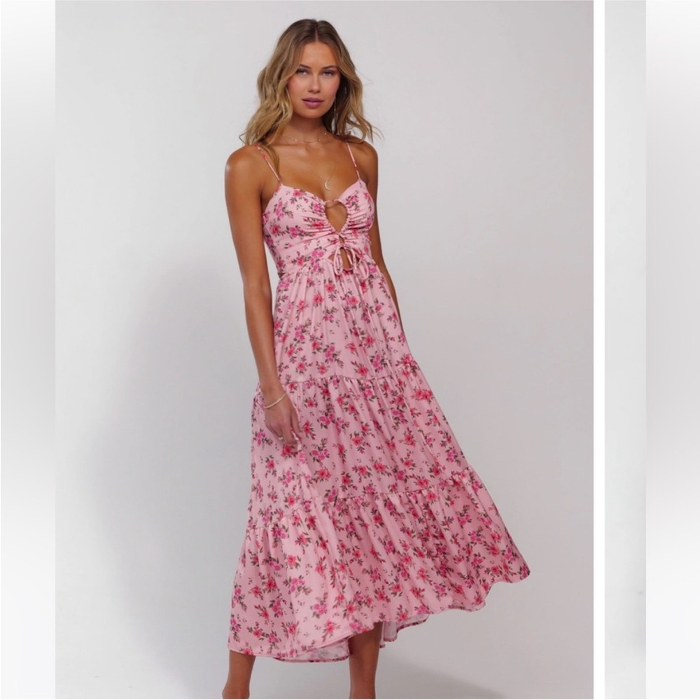 RESA ARIEL MIDI DRESS IN OJAI